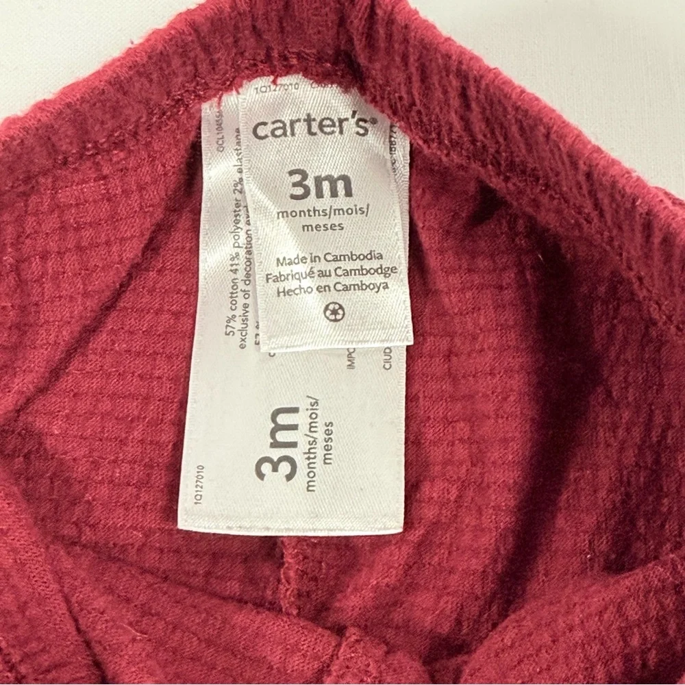 Carters cotton peplum